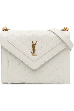 Saint Laurent Bolsa crossbody Gaby mini de piel de cordero capitonada con monograma 2022