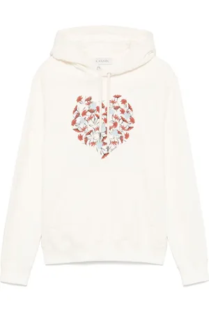 Lanvin Hoodie con estampado floral