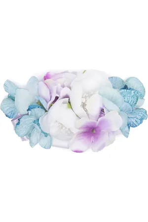 COLORICHIARI Broche para el cabello con aplique floral