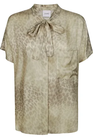 NUDE Camisa con animal print