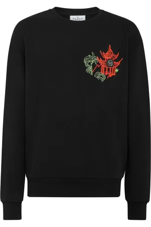 Philipp Plein Sudadera con logo y detalles
