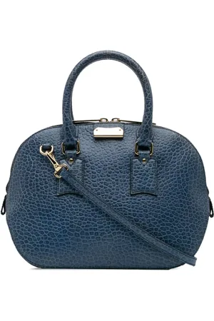 Burberry Bolsa satchel Orchard Bowling pequeña de piel de becerro granulada 2000-2017