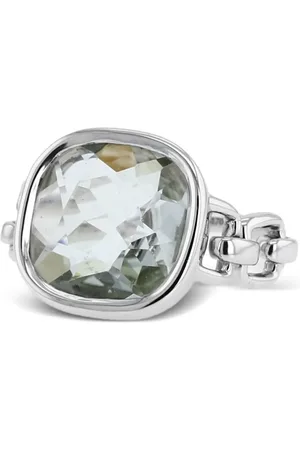 POIRAY 2010s white gold Indrani quartz ring
