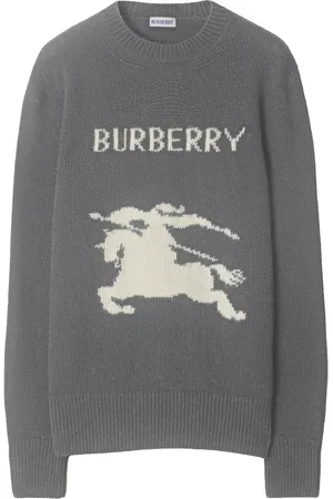 Burberry Suéter tejido en intarsia con motivo Equestrian Knight