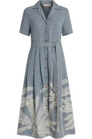 EMPORIO Vestido camisero con botones
