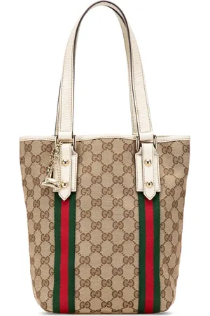 Gucci 2000-2015 GG Canvas Web Jolicoeur tote bag