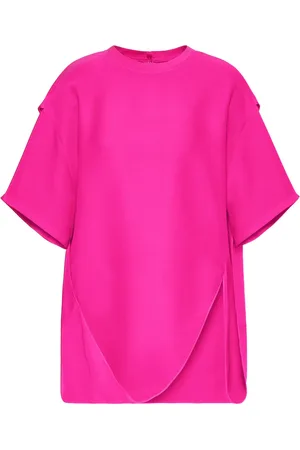 VALENTINO GARAVANI Playera con detalle drapeado