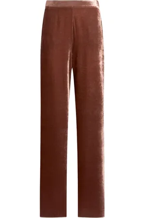 Etro Pantalones palazzo de terciopelo