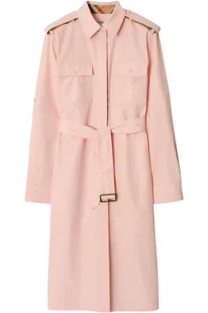 Burberry Vestido camisero midi de popelina