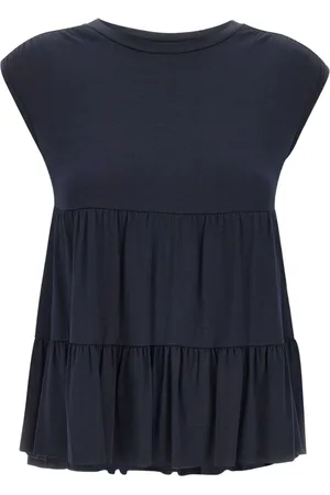 Kaos Top con cuello redondo