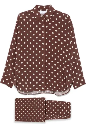 So Allure Set de pantalones con estampado de lunares
