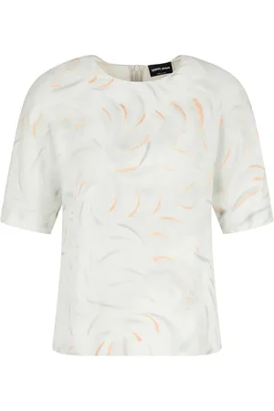 Giorgio Armani Playera de seda mulberry