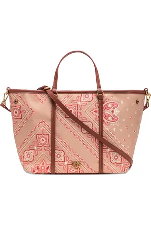 Pinko Tote con estampado de cachemira