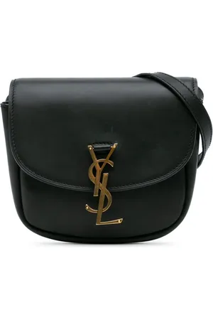 Saint Laurent Bolsa crossbody Kaia pequeña de piel con Monogram 2020