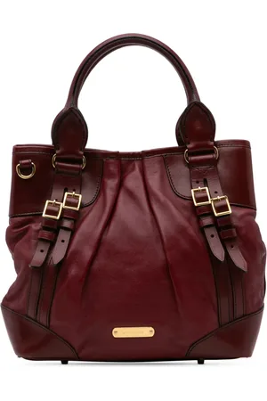 Burberry Bolsa satchel Bridle mediana de piel de cordero 2000-2017