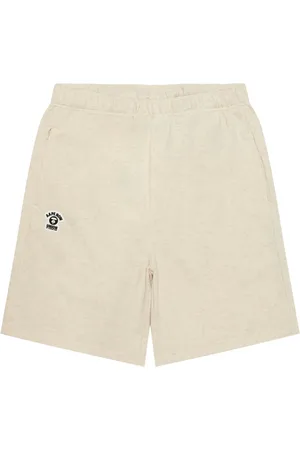 A Bathing Ape Shorts deportivos con parche del logo