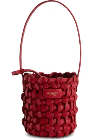 Giambattista Valli Bolsa bucket entretejida