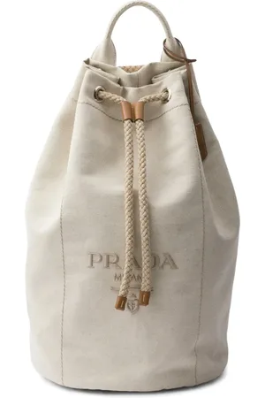 Prada Mochila con logo estampado