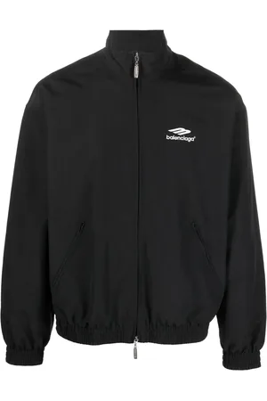 Balenciaga Chamarra deportiva con logo bordado