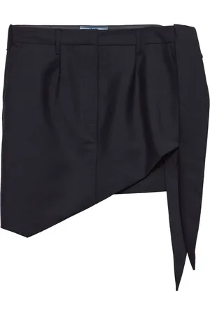 Prada Asymmetric miniskirt