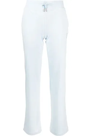 Juicy Couture Pants con logo y detalles de strass
