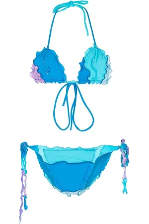 Sherris Bikini con ribete de volantes