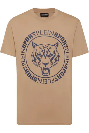 Philipp Plein Playera con motivo Tiger