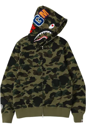 A Bathing Ape Hoodie 1st Camo Shark