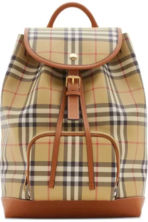 Burberry Mochila a cuadros