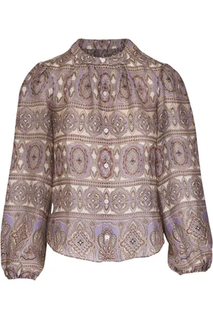 VERONICA BEARD Blusa con mangas farol