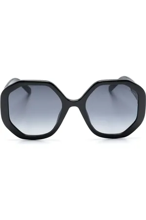 Marc Jacobs Lentes de sol con logo en relieve