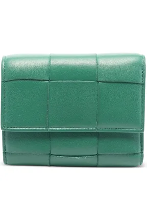 Bottega Veneta Cartera plegable Intrecciato 2000