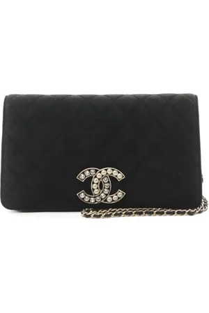 CHANEL Bolsa de hombro con logo CC 2014