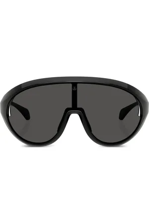 Moncler Lentes de sol con armazón oversize
