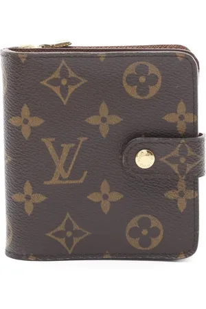 LOUIS VUITTON Cartera compacta con monograma 2004
