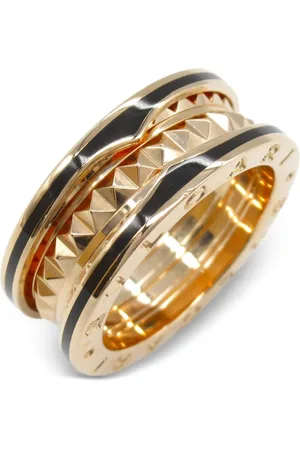 Bvlgari 2010s 18K rose gold B Zero One ring