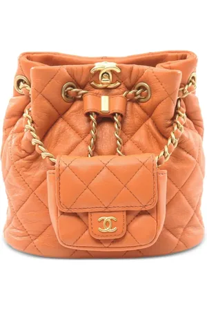 CHANEL Mochila con logo CC 2021