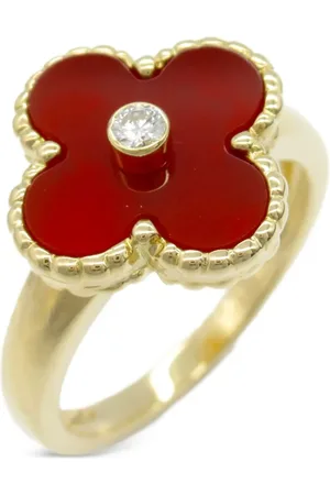 Van cleef Anillo Alhambra en oro amarillo de 18kt con diamante 2010