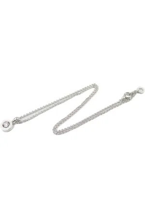 Bvlgari Collar Bvlgari Bvlgari en oro blanco de 18kt con dije de diamante 2010