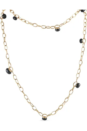Pomellato Collar Capri en oro rosa de 18kt con hematites