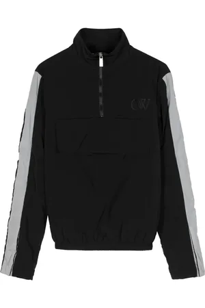 OFF-WHITE Chamarra con logo bordado