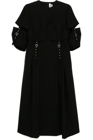 NOIR KEI NINOMIYA Vestido con abertura en las mangas