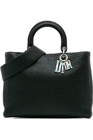 Dior Bolsa satchel Large Canyon Grained Lambskin Lady Dior 2017