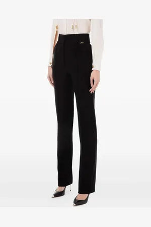 Elisabetta Franchi Pantalones con tiro alto
