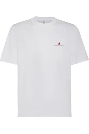 Brunello Cucinelli Playera de algodón