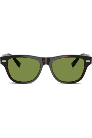Brunello Cucinelli Lentes de sol con armazón wayfarer