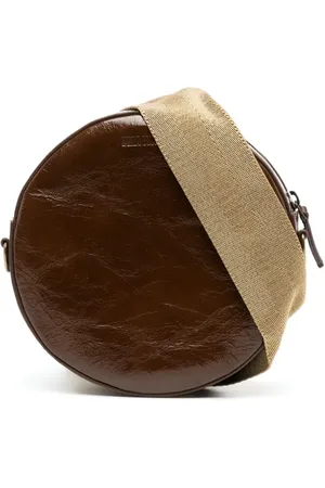 UMA WANG Bolsa crossbody redonda pequeña