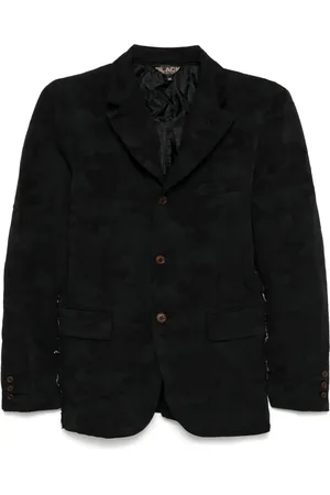 Comme des Garçons Chamarra con motivo militar en jacquard