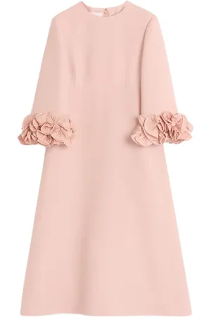 VALENTINO GARAVANI Vestido corto de crepé Couture