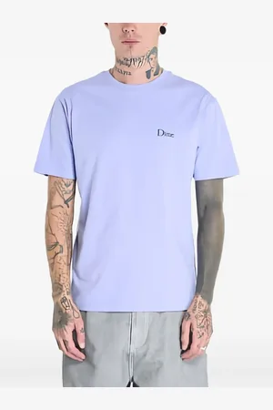 DIME Logo-embroidered T-shirt